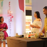 Demo masak bersama Jakarta Vegan Guide di Fimela Fest 2019. (Sumber foto: Adrian Putra/FIMELA.com)