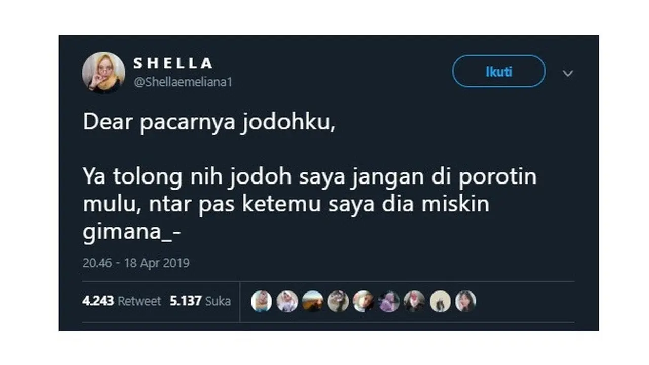Curhatan Lucu Netizen Untuk Pacarnya Jodohku Ini Bikin Tepok Jidat