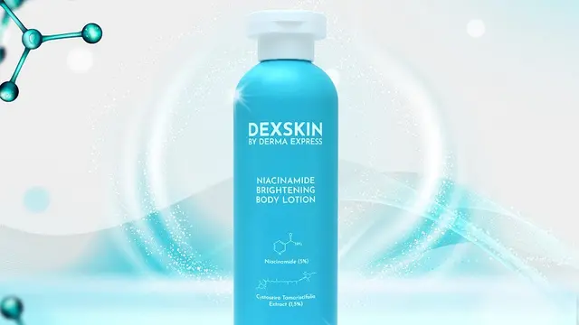 Body lotion dengan niacinamide
