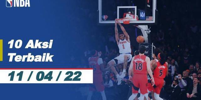 VIDEO: 10 Aksi Terbaik NBA Hari Ini, Salah Satunya Aksi Slam Dunk dari Pemain Cleveland Cavaliers