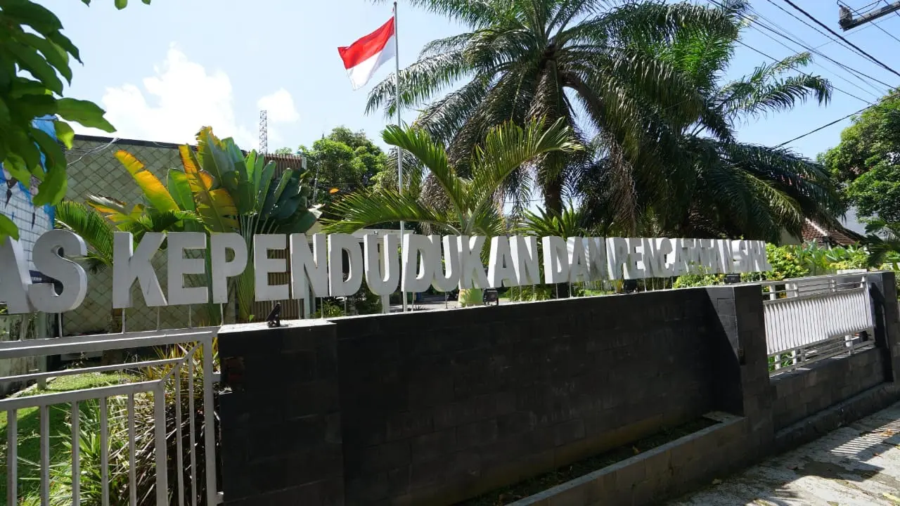 Kantor Dinas Kependudukan dan Catatan Sipil Banyuwangi. (Istimewa)