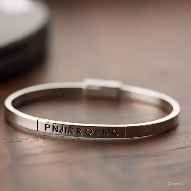 Gelang Emas Putih
