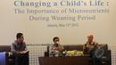 Suasana diskusi pentingnya mikronutrien bagi bayi di Jakarta, Senin (11/5/2015). Minimnya pengetahuan orangtua membuat malnutrisi di Indonesia masih tinggi. (Liputan6.com/Herman Zakharia) 