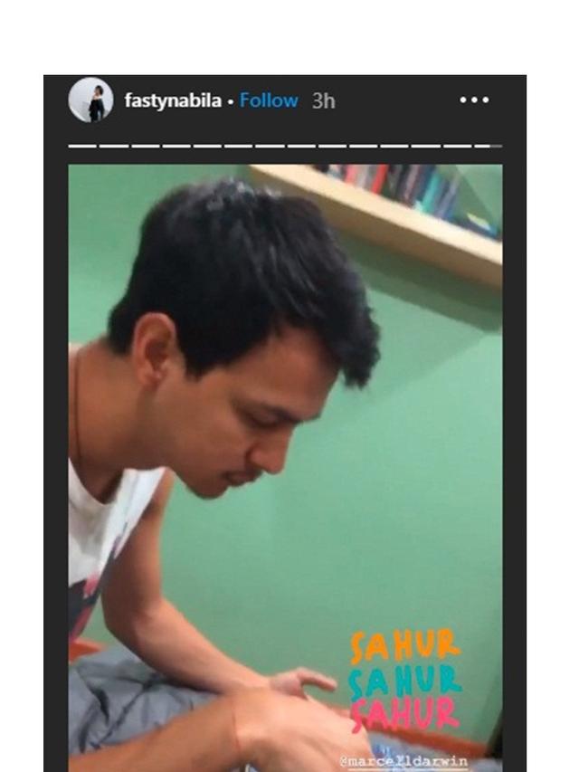 Momen 7 Artis Saat Sahur Pertama, Sederhana dan Penuh Semangat