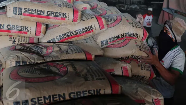 20160127-2015, Penjualan Semen Naik Hingga 61 Ton