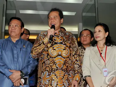 Tim transisi Jokowi-JK temui Menteri Koordinator Perekonomian Chairul Tanjung, Jakarta (10/9/2014) (Liputan6.com/Johan Tallo)