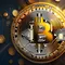 Ilustrasi aset kripto Bitcoin. (Foto By AI)