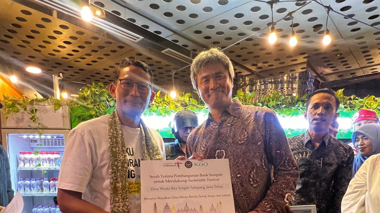 Gandeng Kemenparekraf, Kao Indonesia Wujudkan Desa Wisata Berseri