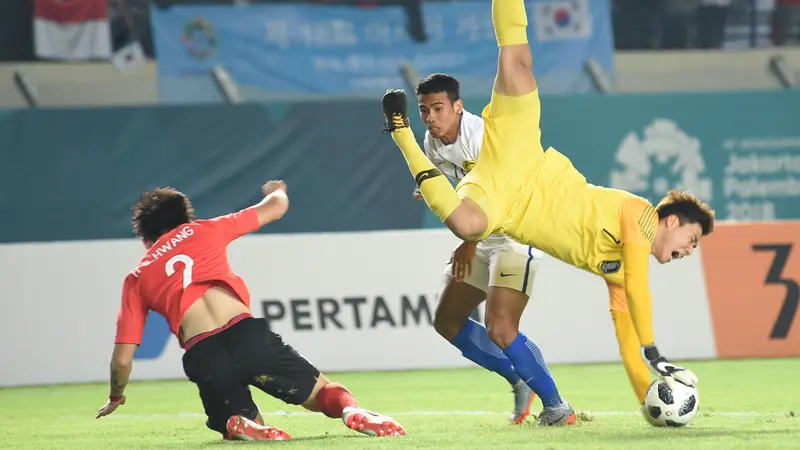 Sepak Bola : Malaysia Vs Korea Selatan