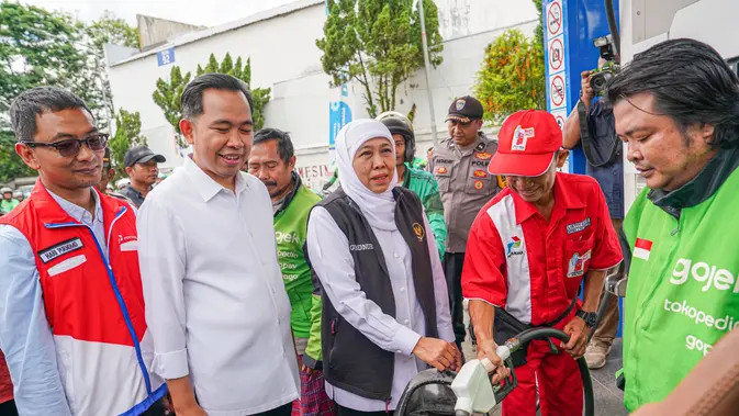Gubernur Jatim Sidak SPBU, Pastikan BBM Tetap Lancar di Jember