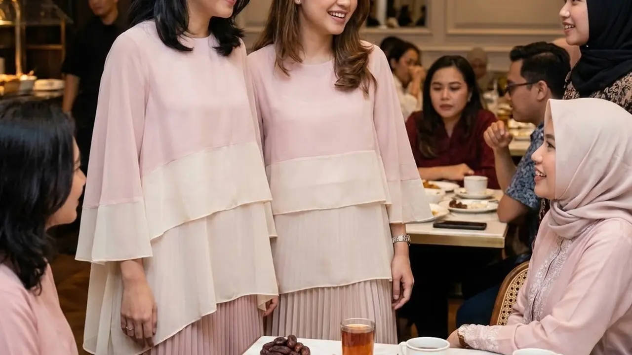 Tunik Layered Chiffon (Gemini AI)