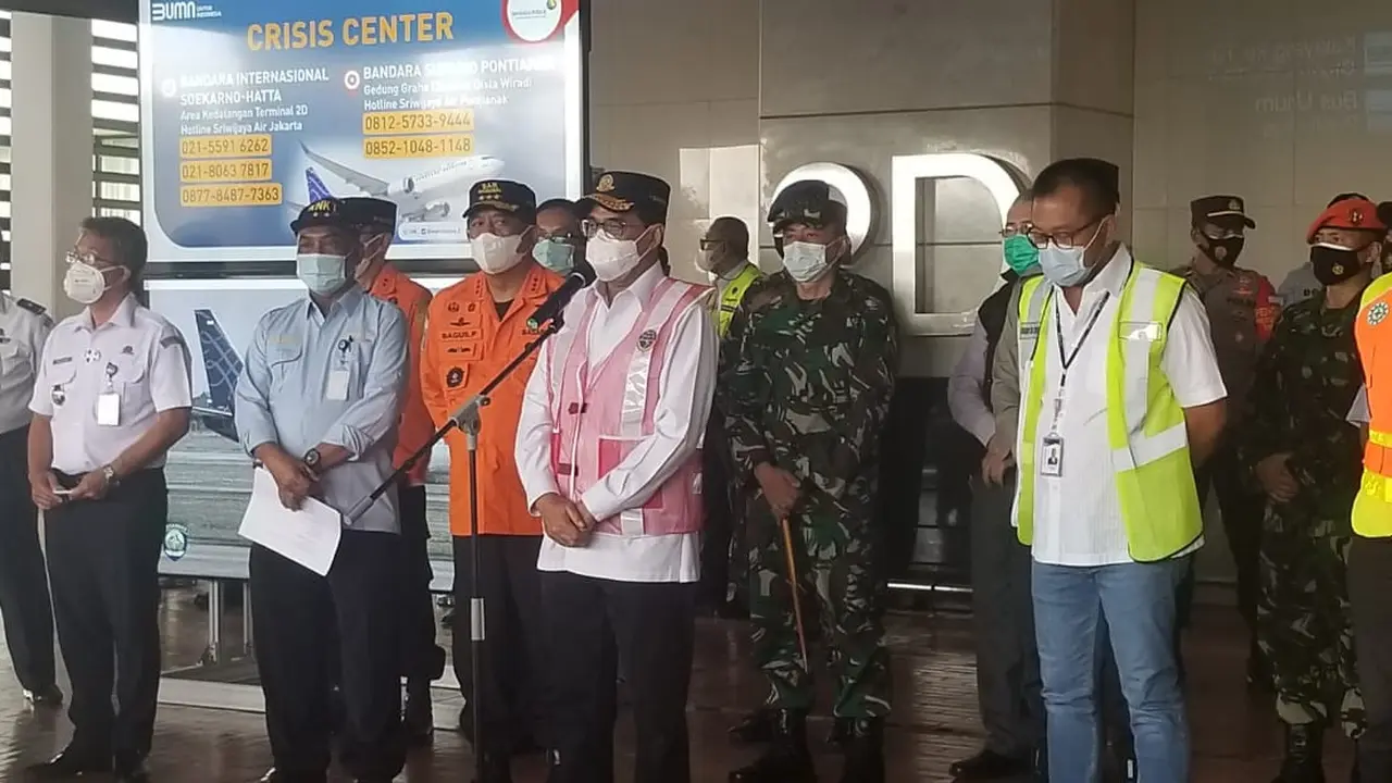 Menhub Budi Karya dan Kepala KNKT Soerjanto Tjahjono soal Sriwijaya Air