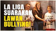 Berita video La Liga Indonesia berkolaborasi dengan KPAI menyuarakan pesan Anti-Bullying lewat sepak bola. La Liga kali ini sangat serius akan hal perundungan.