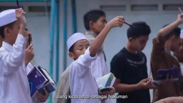 Santri di Pesantren. (Foto: Istimewa)