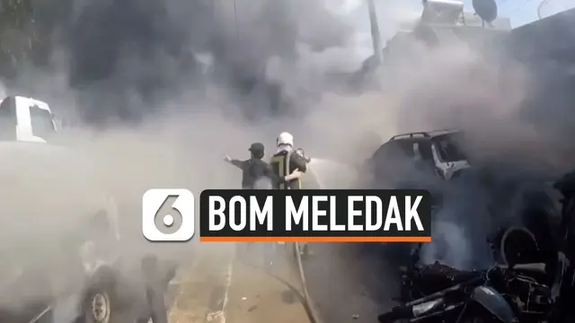 VIDEO: Bom Meledak di Suriah, 40 Orang Tewas
