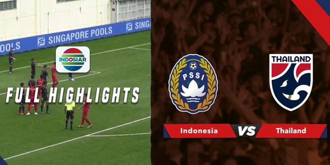 VIDEO: Highlights Merlion Cup 2019, Timnas Indonesia U-23 Vs Thailand 1-2