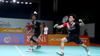 Tim bulutangkis beregu campuran Indonesia memastikan tiket semifinal Kejuaraan Bulutangkis Asia Junior 2023 setelah menggilas India dengan skor 3-1 di GOR Amongrogo, Yogyakarta pada Senin (10/7/2023). (PBSI)