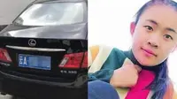 Zhang Youqin kini sedang hangat diperbincangka di negeri Tirai Bambu lantaran kejujurannya usai menggores mobil mewah. (Shanghaiist)