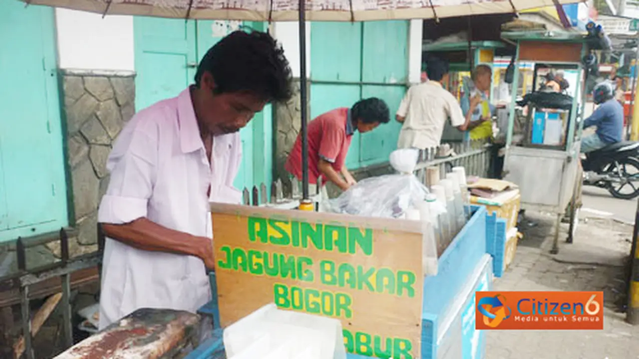 Weekend ke Bogor, Icip Asinan Jagung Bakar