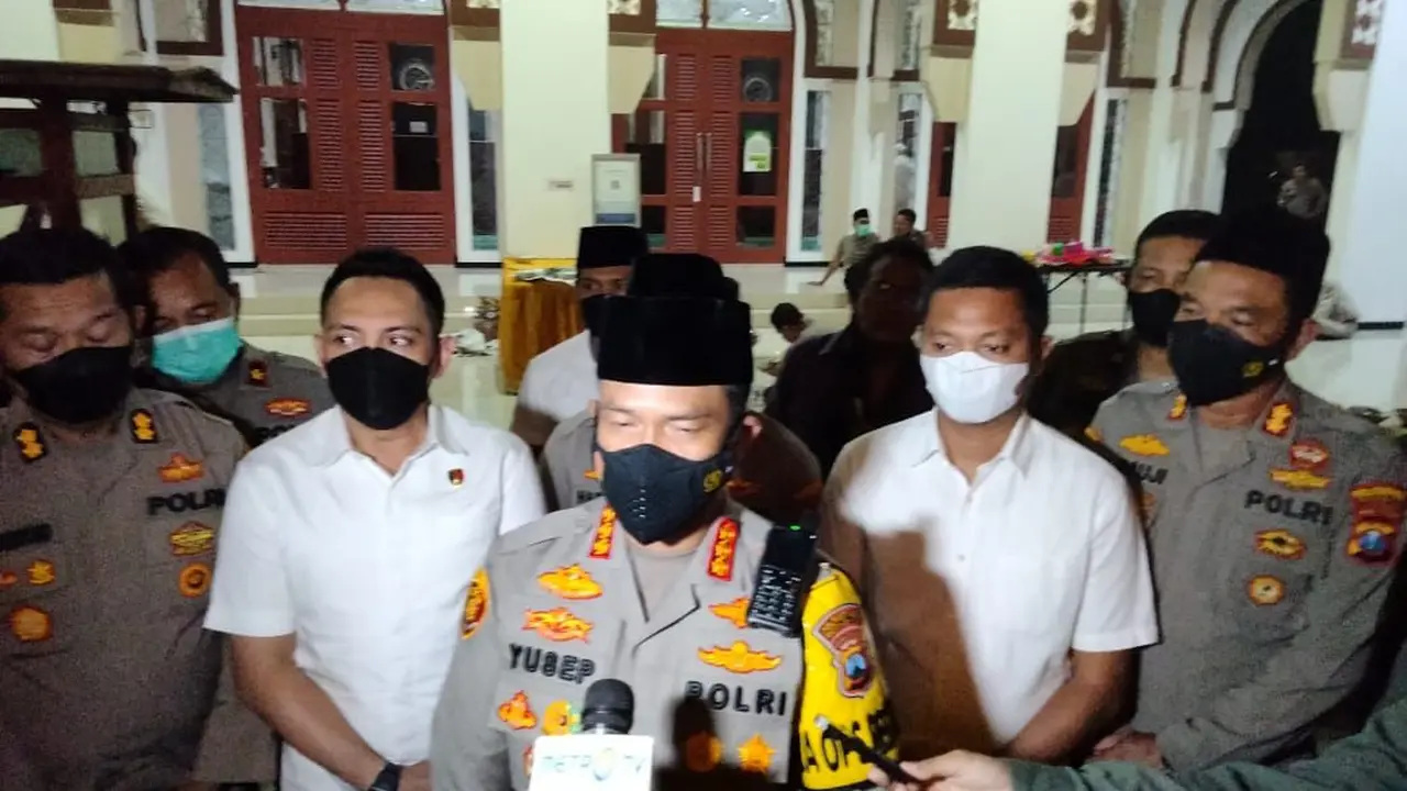 Kapolrestabes Surabaya Kombes Pol Akhmad Yusep Gunawan. (Dian Kurniawan/Liputan6.com)