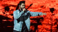 The Weeknd di Billboard Music Awards 2016. (Foto: AFP / SUZANNE CORDEIRO)