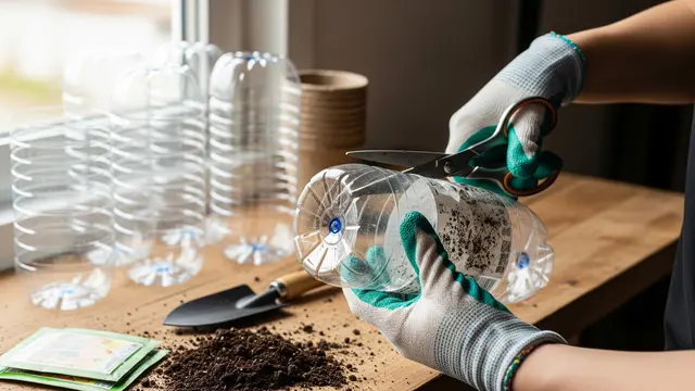 Persiapan Botol Plastik