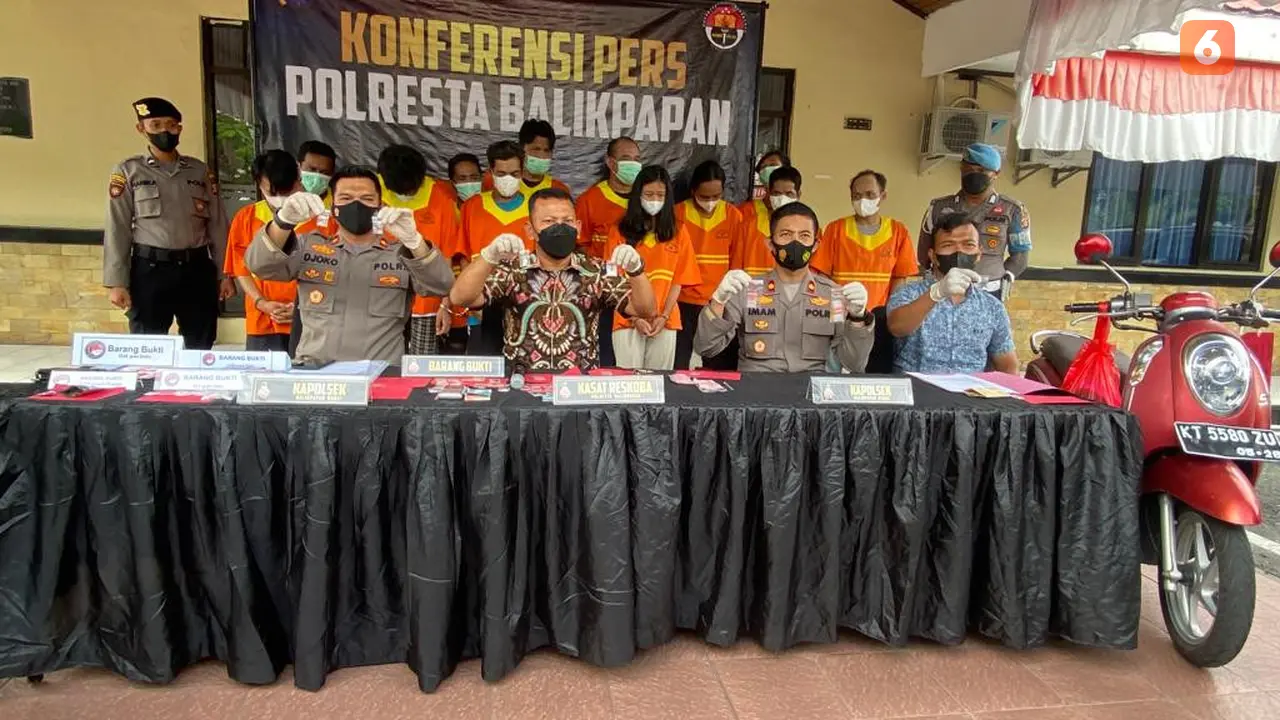 Pengungkapan Narkoba di Balikpapan