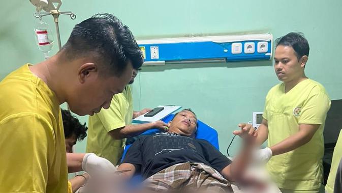 Kanit Provos Kena Bacok saat Tarung Lawan Pria Misterius Usai Salat Tahajud