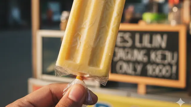 Es Lilin Jasuke (Jagung Susu Keju)