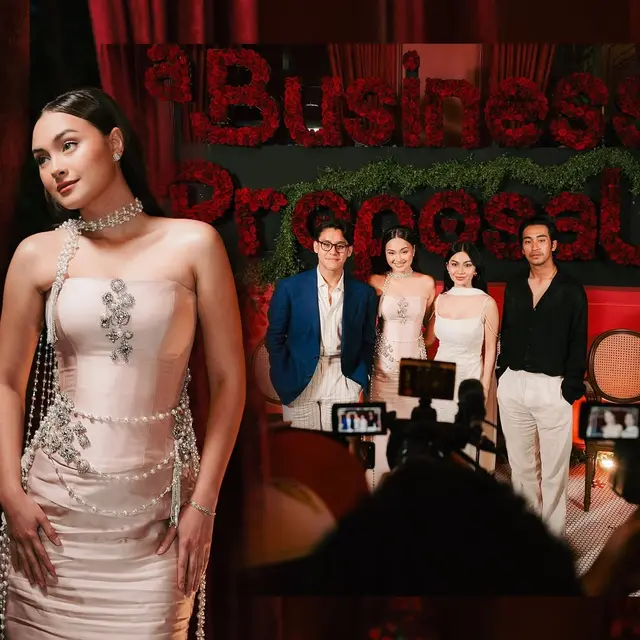 6 Potret Gala Dinner 'A Business Proposal', Ariel Tatum Buka Suara Atas Kritik Netizen