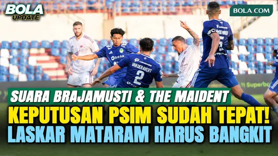 Suporter PSIM Dukung Pemecatan Jean-Paul van Gastel, Brajamusti dan The Maident Berharap Laskar Mataram Bangkit