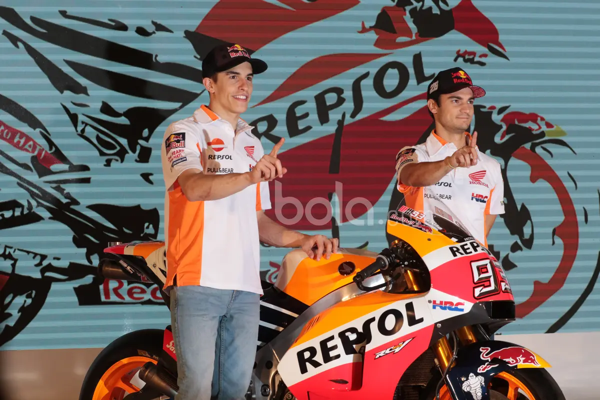 Marc Marquez dan Dani Pedrosa