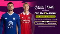 Chelsea Vs Arsenal akan menjadi sajian spesial Liga Inggris 2022/2023, akhir pekan ini.