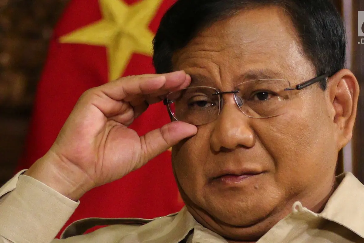 Letnan Jenderal (Purn) Prabowo Subianto Djojohadikusumo. (Liputan6.com/Johan Tallo)