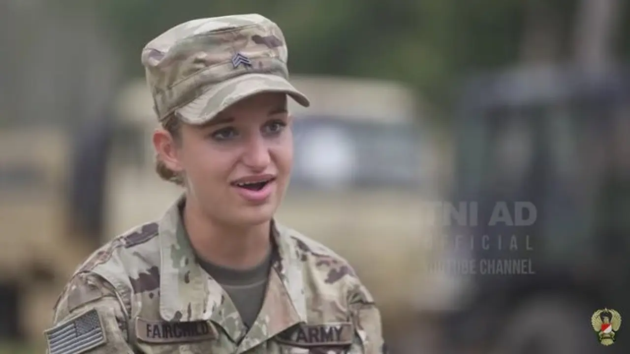 Sosok Tentara AS Perempuan Ini Jago Bahasa Indonesia