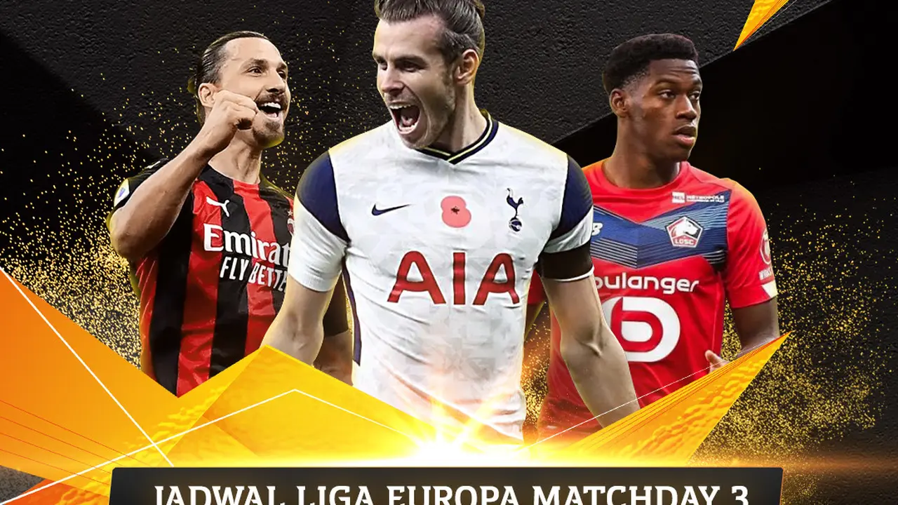Jadwal Liga Europa Matchday 3