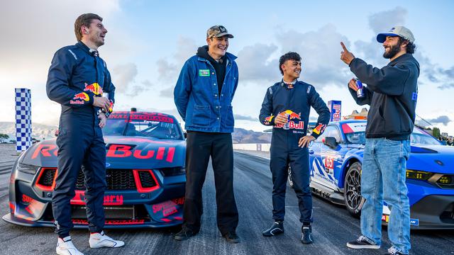 Max Verstappen, Arvid Linblad, dan Daniel Ricciardo