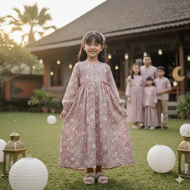 Model Baju Anak Ramadan 2026 untuk Foto Keluarga