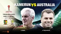 Prediksi Kamerun Vs Australia (Liputan6.com/Trie yas)