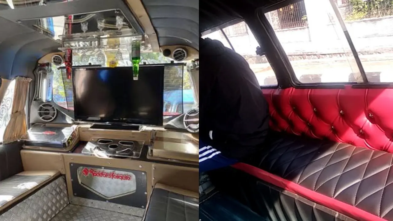 Potret Angkot Viral yang Miliki Interior Mewah, Dijamin Bikin Betah