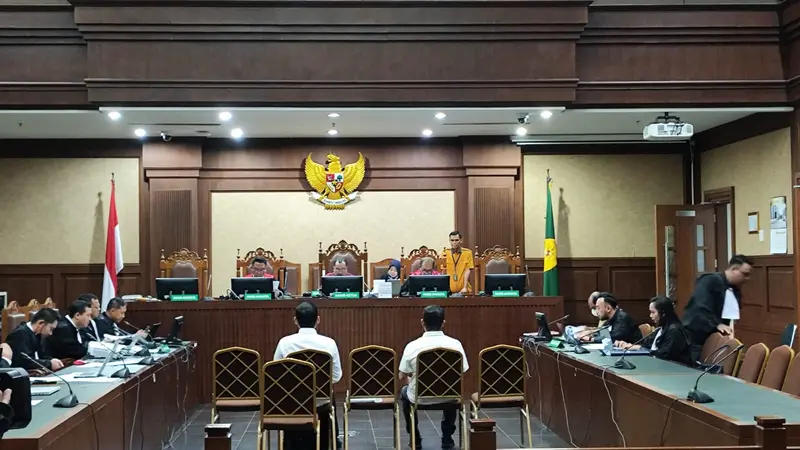 Kakak Hakim Agung nonaktif Gazalba Saleh menolak bersaksi dalam sidang Tindak Pidana Pencucian (TPPU) di Pengadilan Negeri Tipikor, Jakarta Pusat, Senin (12/8/2024).