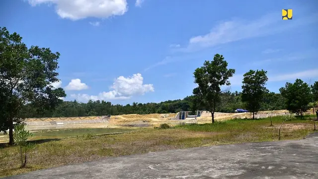 Kementerian PUPR tengah membangun kolam retensi atau waduk pengendali banjir di kawasan Sungai Wanggu Jalan Boulevard, Kota Kendari, Sulawesi Tenggara. (Dok Kementerian PUPR)
