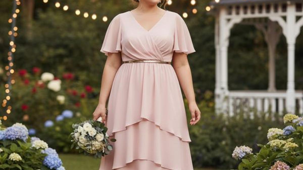 8 Model Baju Bridesmaid untuk Orang Gemuk, Bikin Tampil Beda dan Penuh Percaya Diri