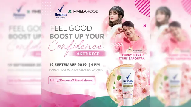 Rexona x Fimelahood: Ngobrol Seru Bareng Furry Citra dan Tities Sapoetra, Mau Ikutan?