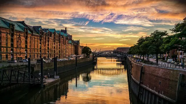 Keindahan Speicherstadt (sumber: pixabay)