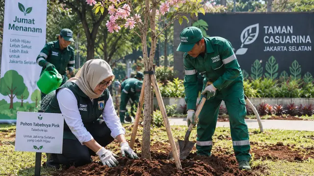 Tekan Polusi, Jaksel Gencarkan Penghijauan