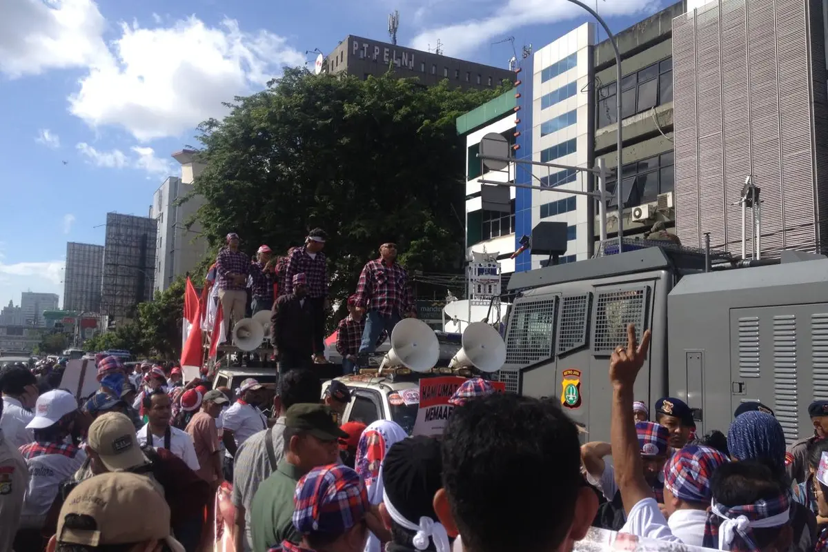 Suasana di Luar Sidang Ahok Hari Ini