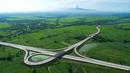 Tol Ngawi-Kertosono memiliki "singing road" atau jalan bernada untuk menghilangkan ngantuk pengendara (87,05 km). (Source: jnktollroad.com)