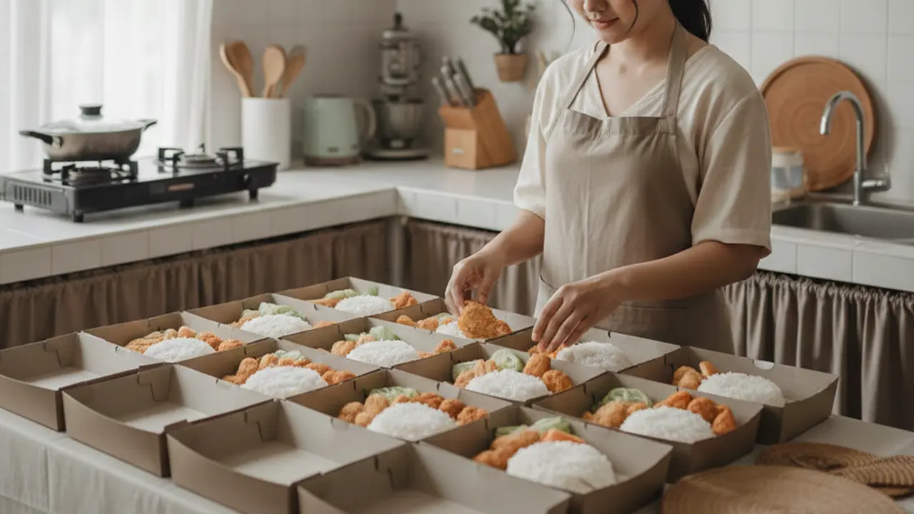 ide jualan paket nasi