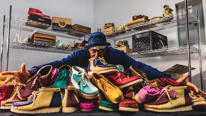 Ilustrasi sepatu Clarks/Clarks Indonesia